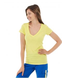 Diva Gym Tee-S-Yellow